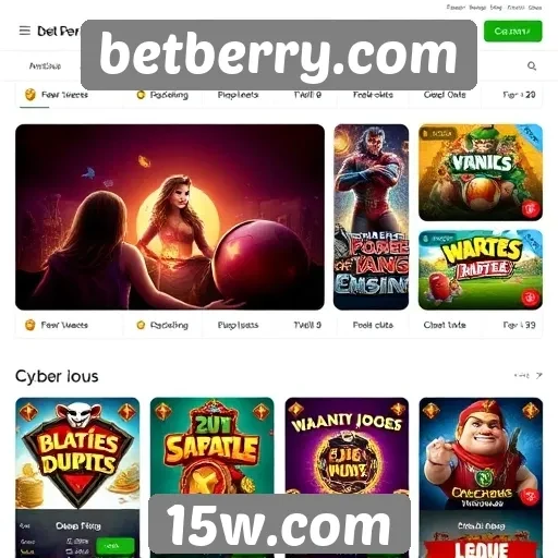 Betberry.com oferece variedade em jogos online